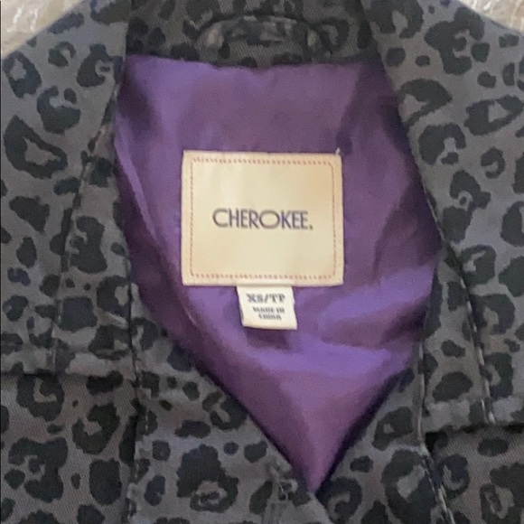 Cherokee Little Girls Jacket Size XS Animal Print - Picture 3 of 6